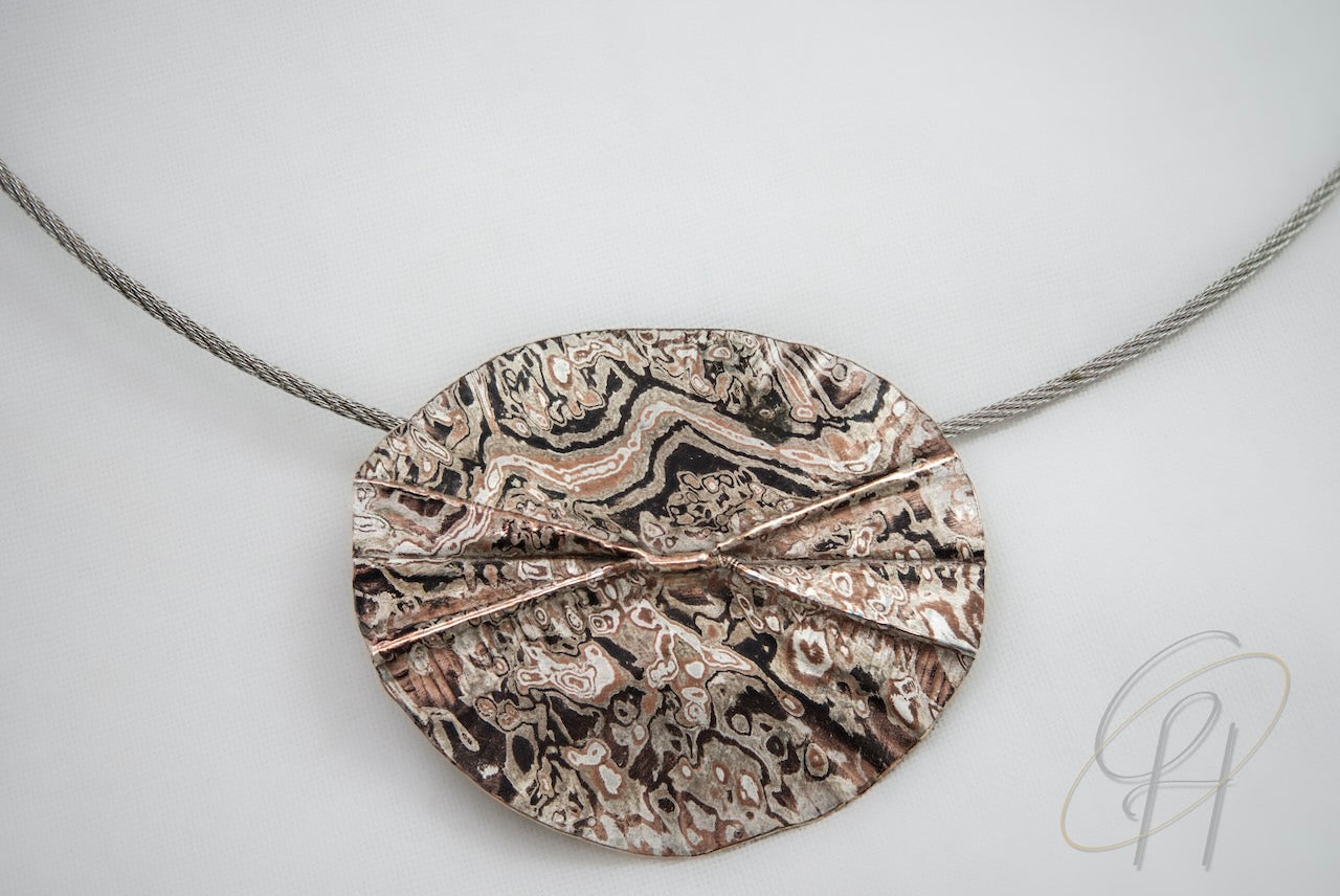 Anhänger Mokume Gane