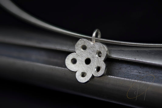 Anhänger Silber Blume