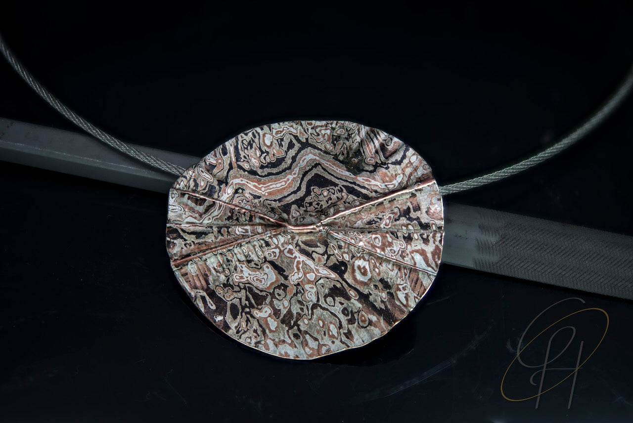 Anhänger Mokume Gane